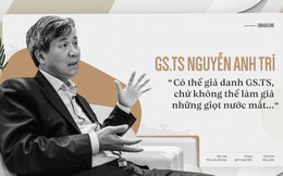 GS Nguyễn Anh Trí: Nếu kiếm tiền một cách chính danh, tôi là một trong những giáo sư giàu nhất VN