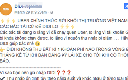Ứng dụng Didi nhái "vua gọi xe Trung Quốc" tiếp tục xuất hiện tại Việt Nam, chiêu mộ tài xế cũ của Uber