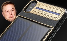 Chiếc iPhone X mạ vàng đắt nhất thế giới dành cho Elon Musk với kiểu dáng vô cùng kì quặc