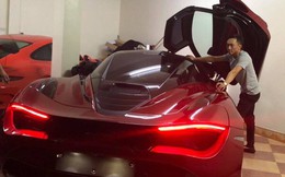 Cường Đô La bất ngờ xuất hiện cùng McLaren 720S