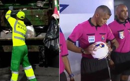 Vị trọng tài World Cup có nghề chính là công nhân thu gom rác