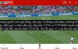 Không xem được World Cup qua truyền hình OTT, nhiều khán giả muốn đập tivi