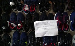 Đủ loại giày dép, quần áo, túi xách hiệu Gucci, Nike, Adidas… bị làm giả