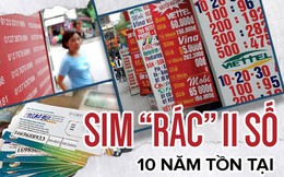 [Photo Story] 10 năm tồn tại của sim "rác" 11 số