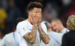 Cầu thủ Anh bật khóc tức tưởi sau trận thua ngược Croatia, mất vé vào chung kết World Cup 2018