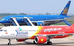 Vietnam Airlines và Vietjet Air delay hơn 17.000 chuyến bay trong nửa đầu năm 2018