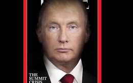 Tạp chí TIME ‘hợp nhất’ mặt Trump và Putin để làm trang bìa