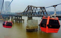 Xây cáp treo vượt sông Hồng: Chuyên gia lo ngại
