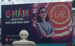 Lazada vs Tiki: Cuộc chiến Billboard ở TP Hồ Chí Minh