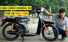 Thợ Việt hồi sinh Honda SH đời đầu 1984 từ đống phế liệu thành hàng hiếm trên phố