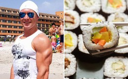 Một mình ăn hết 100 đĩa sushi, anh vận động viên Đức bị cấm cửa vĩnh viễn khỏi nhà hàng buffet Nhật