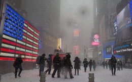 New York như "hành tinh khác" trong trận bão tuyết khiến nước Mỹ lạnh hơn sao Hỏa