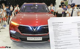 Khách Việt mất thêm 300 triệu nếu mua sedan, SUV VinFast “full option”