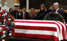 Lý do ông Trump từ chối đọc điếu văn tại tang lễ cố Tổng thống George H.W. Bush