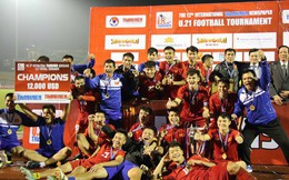 Việt Nam lội ngược dòng thắng Myanmar, vô địch Giải U21 quốc tế 2018