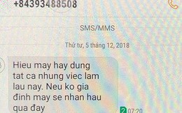 Phó bí thư huyện bị nhắn tin đe dọa vì chống tiêu cực: "Tôi không sợ vì mình làm việc chính trực"