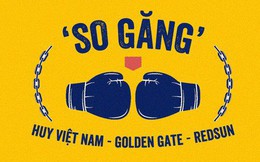 Trước khi đóng cửa, Huy Việt Nam ở đâu so với Golden Gate và Redsun?