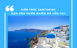 Không như tòa bê tông Panorama ở Mã Pì Lèng, quần thể nhà Santorini khoét sâu vào núi nhưng vẫn ‘thuận tự nhiên’ vì dùng gỗ đá có sẵn, tất cả nhờ thiên nhiên mà tồn tại!