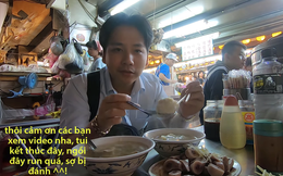 Cố tình chui vào một góc tối thui ở chợ Đài Loan để ăn, Khoa Pug vẫn xanh mặt vì đụng độ anti-fan: "Ngồi đây run quá, sợ bị đánh!"