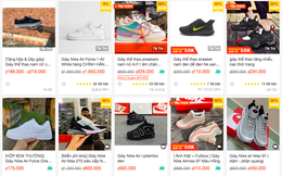 Nhập giày Nike "fake" từ Trung Quốc về bán online số lượng lớn tại Việt Nam, chỉ sở hữu 1 kho hàng nhưng mở la liệt 20 gian hàng trên sàn TMĐT để "đè bẹp" đối thủ!