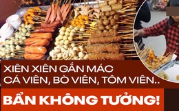 Món xiên xiên chiên giòn đẫm dầu mỡ hút khách cực mạnh ngày gió mùa về: Kinh hãi từ công nghệ sản xuất đến khi ăn vào