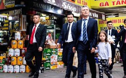 Tổng thống Argentina ngồi quán cà phê vỉa hè và đi dạo phố Hà Nội