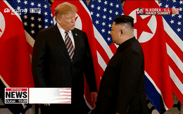 Thượng đỉnh Mỹ-Triều: Ông Trump bật cười sau lời chào xã giao của ông Kim Jong Un