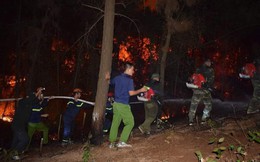 20 tiếng dầm mình trong biển lửa cứu rừng ngùn ngụt cháy ở Hà Tĩnh