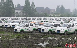 “Bong bóng chia sẻ phương tiện” tan vỡ, đến lượt hàng trăm nghìn ô tô bị vứt bỏ khắp Trung Quốc