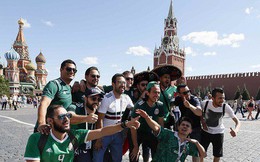 5.500 CĐV nước ngoài chưa rời khỏi Nga sau World Cup 2018