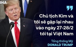 TT Trump kêu gọi “đoàn kết, hợp tác” trong TĐLB, cho biết sẽ gặp ông Kim Jong-un tại Việt Nam