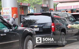 [Nóng] Siêu xe "Quái thú" của Tổng thống Trump đã tới Hà Nội