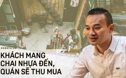 Chuyện chàng trai lớn lên từ "ngôi làng ung thư" quyết tâm tạo một quán cafe từ hàng nghìn đồ tái chế giữa phố cổ Hà Nội