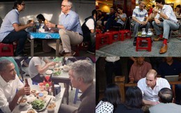 Hình ảnh bình dị của các nguyên thủ quốc gia trong chuyến công du đến Việt Nam: Chơi đàn bầu, ăn bún chả, uống cà phê vỉa hè