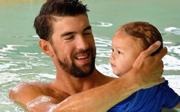 Michael Phelps dạy con bơi từ khi 3 tháng tuổi, và đây là bí quyết của anh ấy