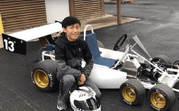 Cậu bé 13 tuổi chế tạo "xe đua F1" 6 bánh