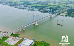 Ngắm cây cầu dây văng 5.700 tỷ đồng lớn thứ hai sông Hậu nối Cần Thơ với Đồng Tháp