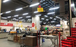Hình ảnh siêu thị Auchan sau nhiều ngày 'tháo khoán' rút khỏi Việt Nam
