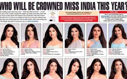 Cuộc thi Hoa hậu Ấn Độ khiến dân tình hoa mắt chóng mặt vì 30 thí sinh dự thi giống nhau như “copy & paste”