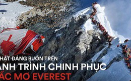 Những bức hình ám ảnh nhất trên đường chinh phục đỉnh Everest: Từ các "cột mốc" thi thể đến sự thật kinh hoàng hiện ra khi tuyết tan