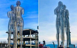 HOT: Hình ảnh "nhá hàng" hiếm hoi của bức tượng tình nhân “biết đi” lần đầu tiên có mặt tại Việt Nam
