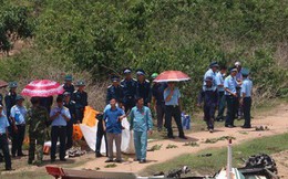 Cận cảnh rơi máy bay ở Khánh Hòa, 2 người tử nạn