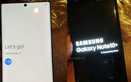 Lộ diện những hình ảnh trên tay đầu tiên của Samsung Galaxy Note10