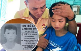Người cha ở Sài Gòn ôm con khóc trong hạnh phúc sau hơn 4 tháng tìm kiếm mỏi mòn