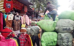 Hà Nội: Tạm giữ hàng trăm nghìn mét vải giả tại chợ Ninh Hiệp
