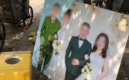 Nhìn 2 bức ảnh cưới đặt cạnh nhau giữa nơi tập kết rác mà bao người đượm buồn