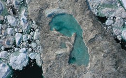 Bức ảnh vệ tinh cho thấy tình trạng đáng lo ngại về những gì đang xảy ra với một trong những nơi lưu trữ băng lớn nhất Trái Đất