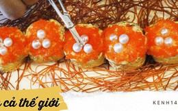 Đĩa sushi có giá gần 100 triệu đồng được đầu bếp tạo ra với mục đích vô cùng đặc biệt