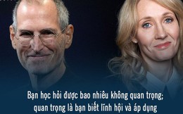 GPA 2,65 nhưng Steve Jobs vẫn làm CEO, đạt toàn điểm C nhưng J.K. Rowling vẫn là nhà văn tỷ phú: Tri thức là sức mạnh nhưng biết nhiều chẳng khiến bạn thành công hơn!