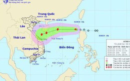 Áp thấp nhiệt đới sắp thành bão cách Hoàng Sa 740km